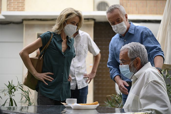 Antonio, María y Carlos Alcántara