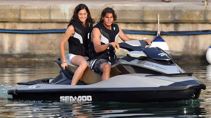 Rafa Nadal y Mery Perelló cuando eran novios