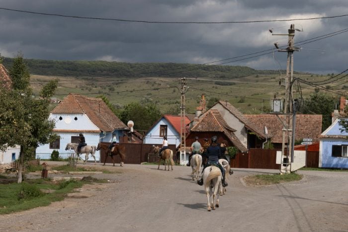 Viscri, en Transilvania