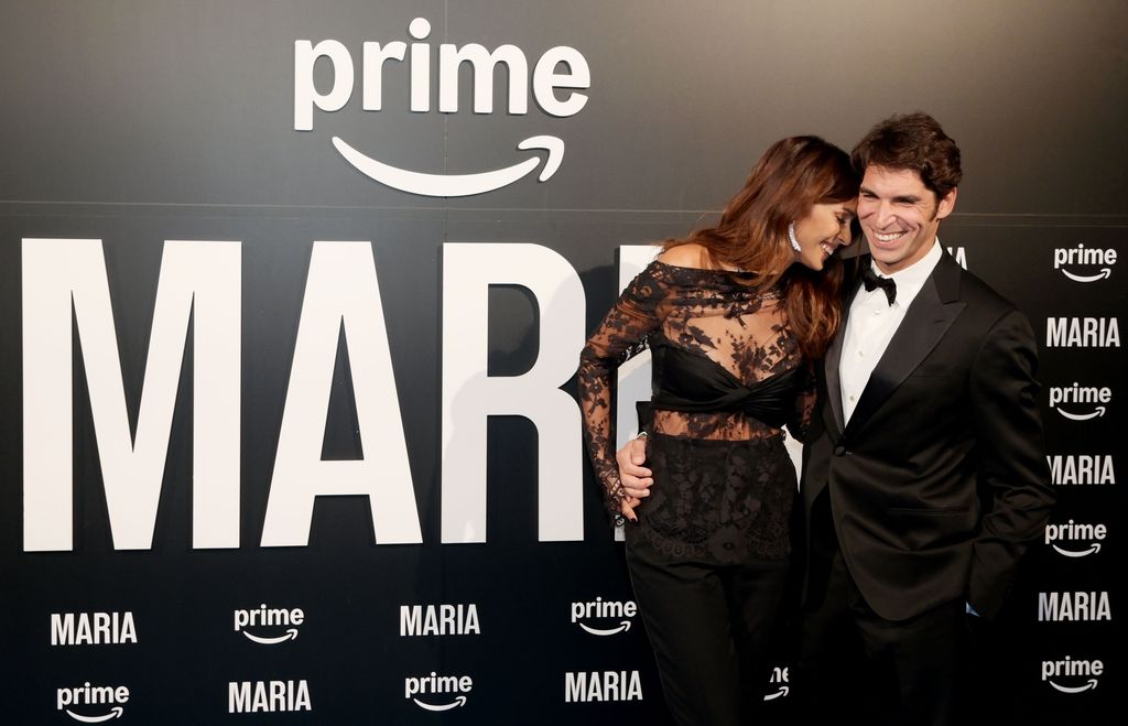 Maria Cerqueira y su pareja Cayetano Rivera en el estreno del documental de la presentadora en Lisboa, 17 de septiembre de 2024 