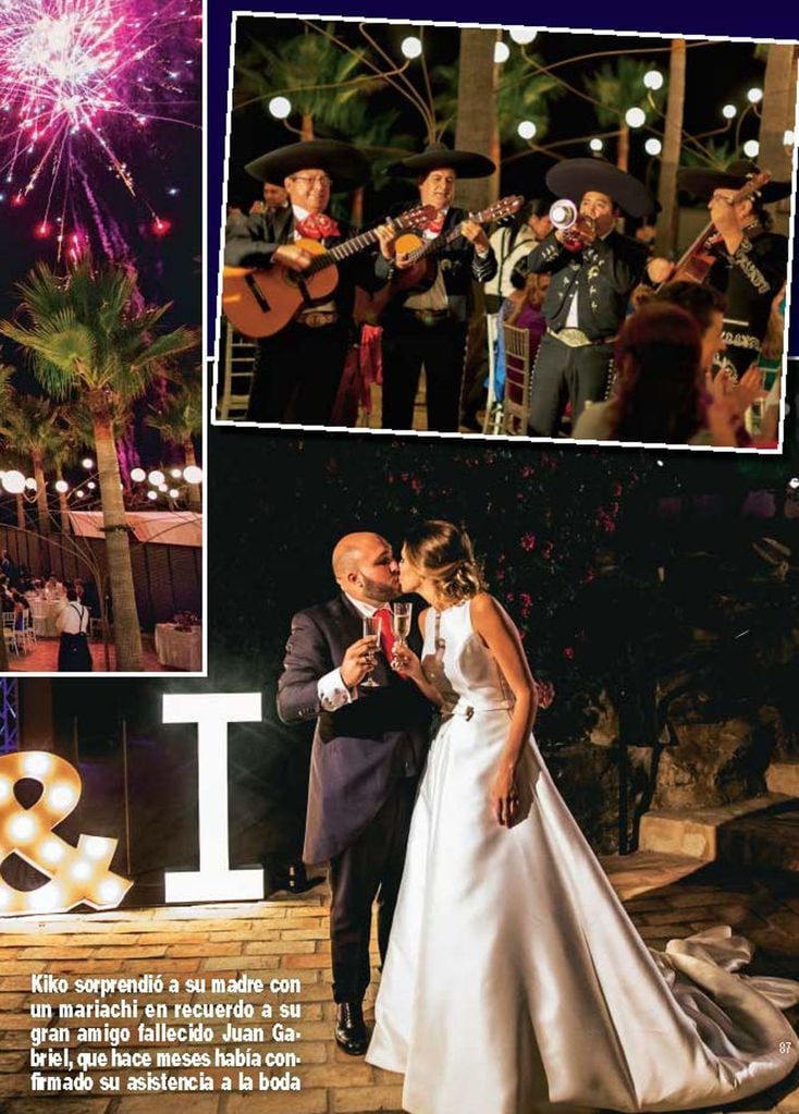 Boda Kiko Rivera e Irene Rosales - HOLA - octubre 2016