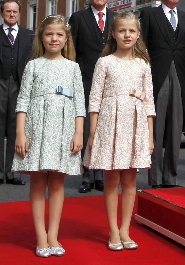 Princesa Leonor e infanta Sofía