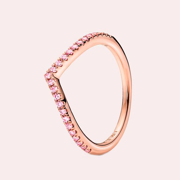 anillo rosa