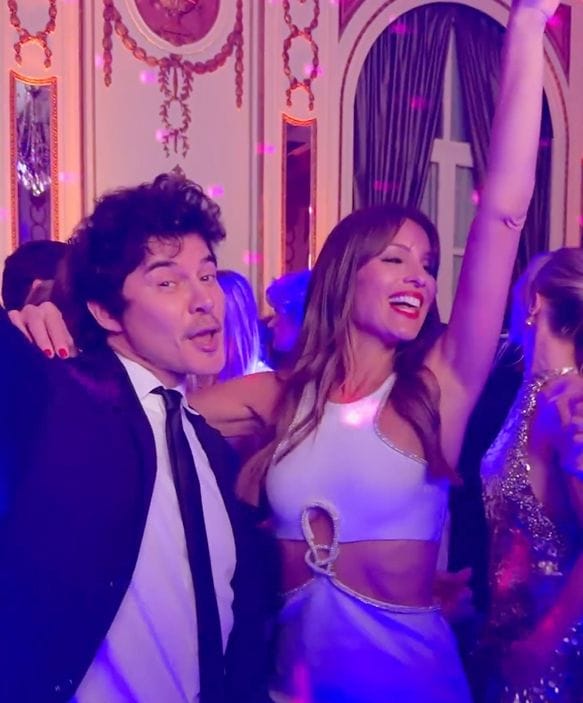 Pampita en una gala solidaria en Buenos Airez