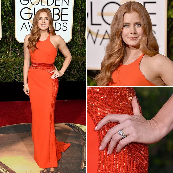 Amy Adams, la más elegante de los Globo de Oro 2016