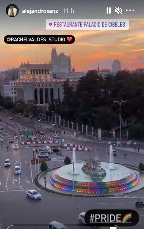 Alejandro Sanz y Rachel, atardecer en las alturas 