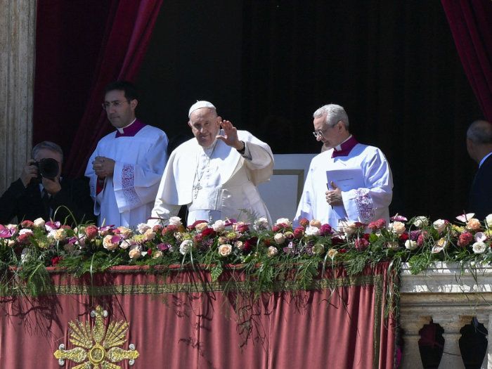 Papa Francisco en el Vaticano 
