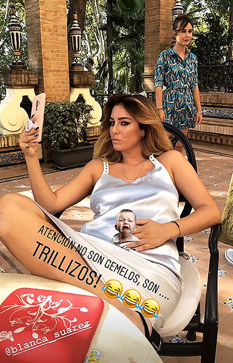 Blanca Suárez se toma con humor los rumores sobre su supuesto embarazo