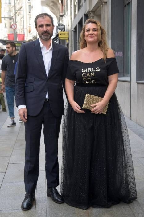 Carlota Corredera y su marido