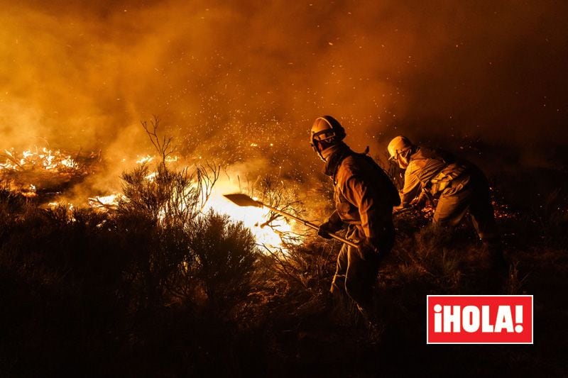 El fuego arrasa Ávila