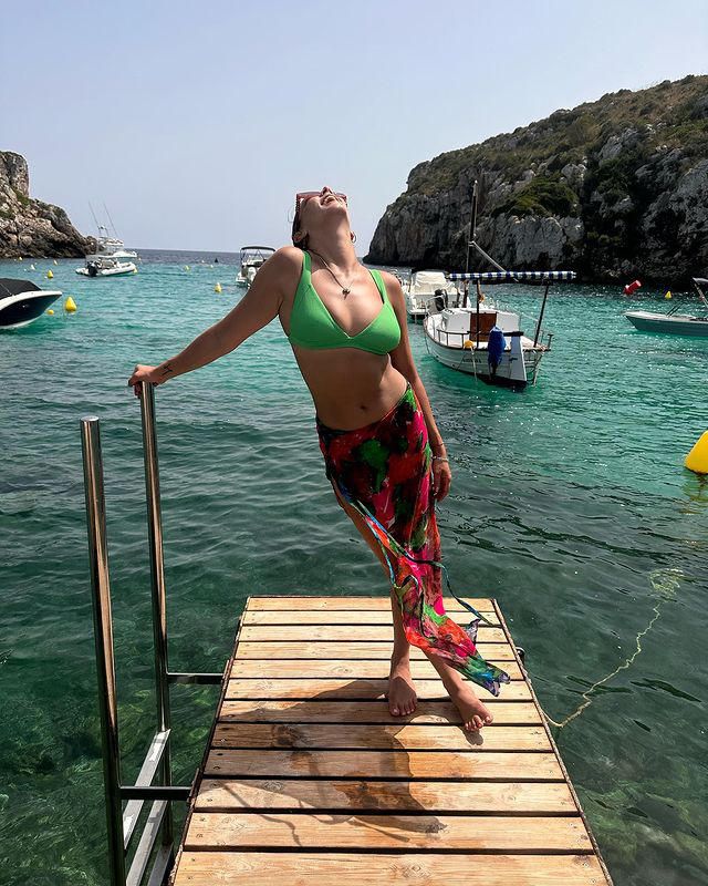 Pauline Ducruet de vacaciones en Menorca