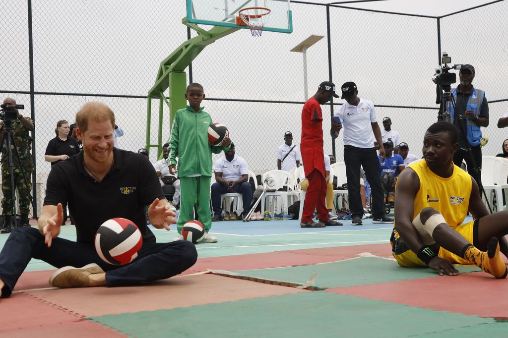 Príncipe Harry en Nigeria 