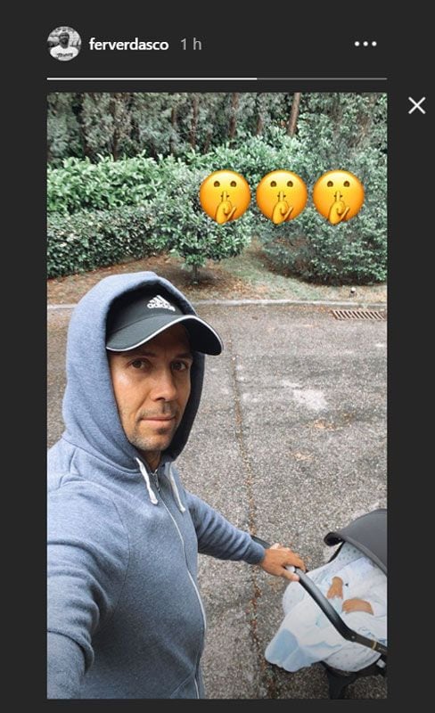 ¡Hora de la siesta! Así duerme Fernando Verdasco a su hijo Miguel  