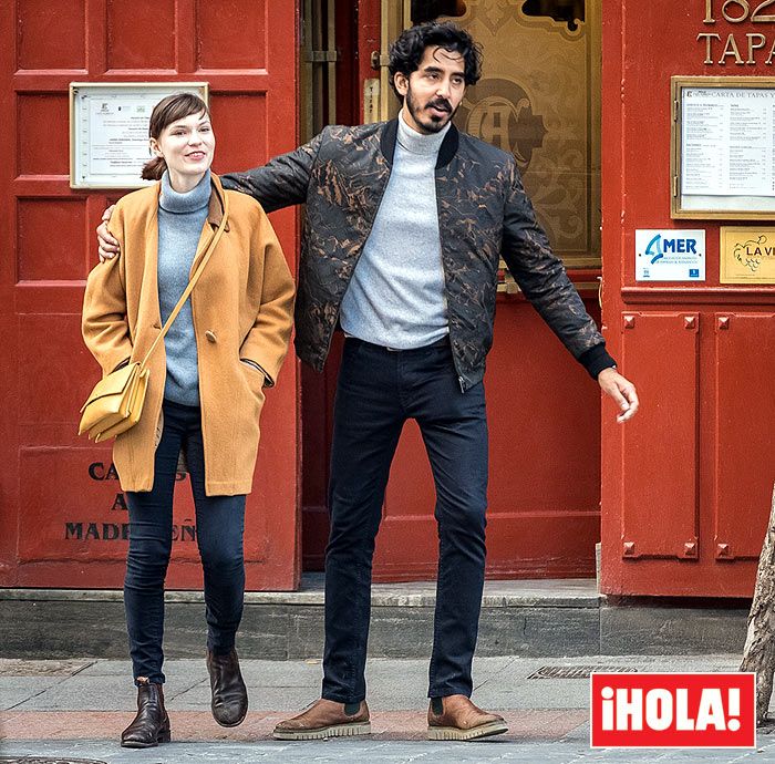 Dev Patel pasea su amor por Madrid