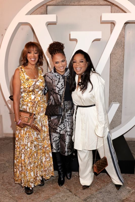 Oprah Winfrey con Gayle King y Ava Duvernay