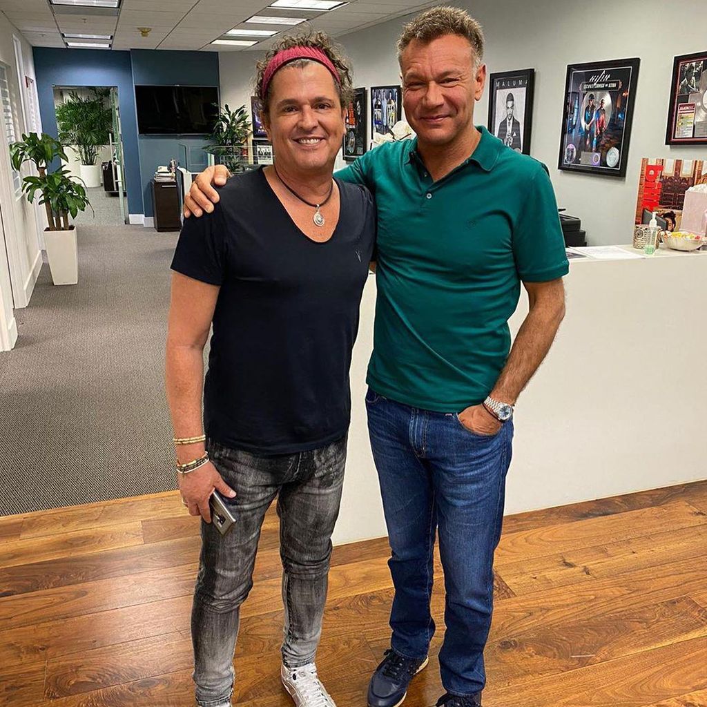 Walter Kolm y Carlos Vives