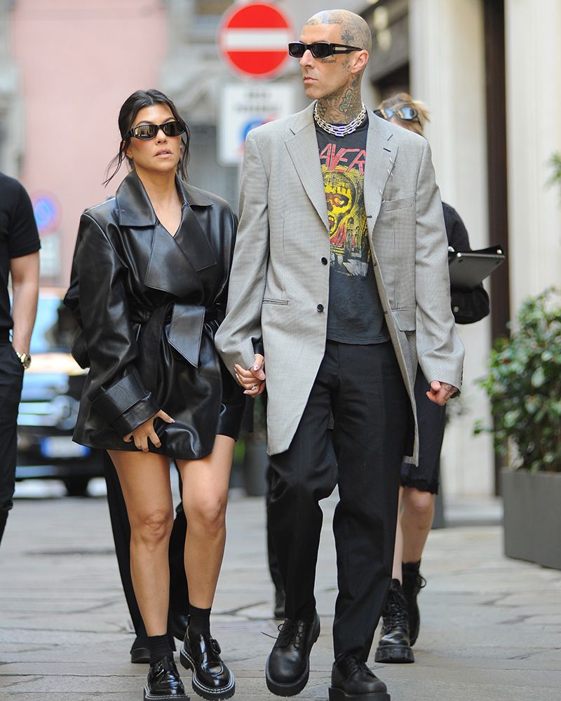 Kourtney Kardashian y Travis Barker