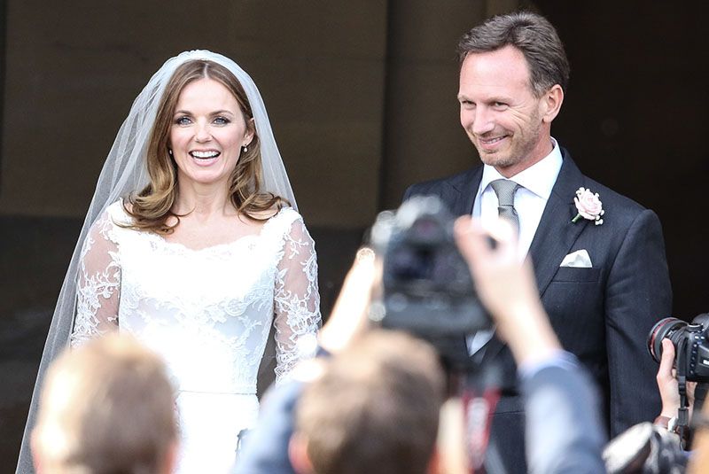 Geri Halliwell y Christian Horner