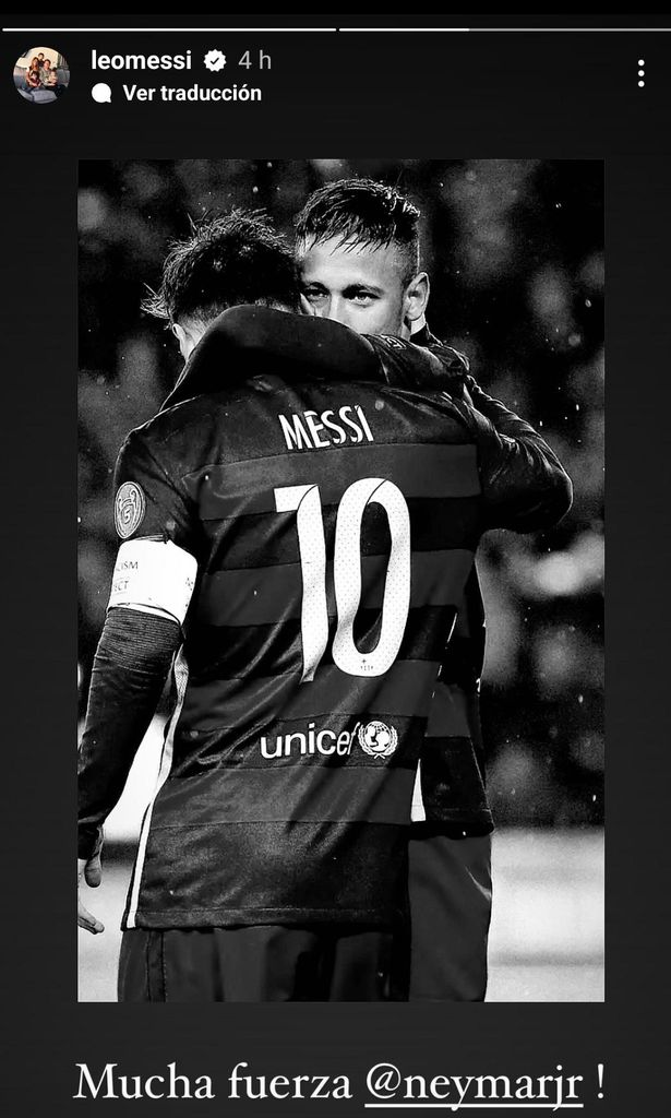 Messi y Neymar