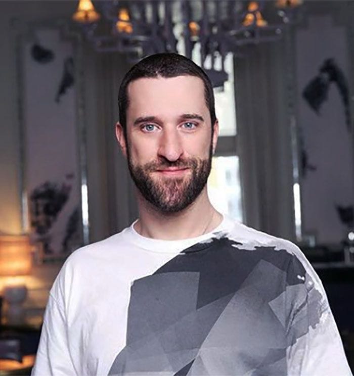 El actor Dustin Diamond posaba así para sus seguidores