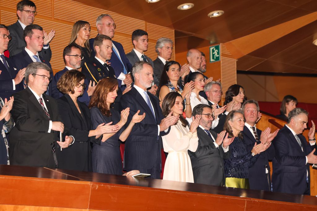 Los Reyes Felipe y Letizia en la Opera en Bilbao