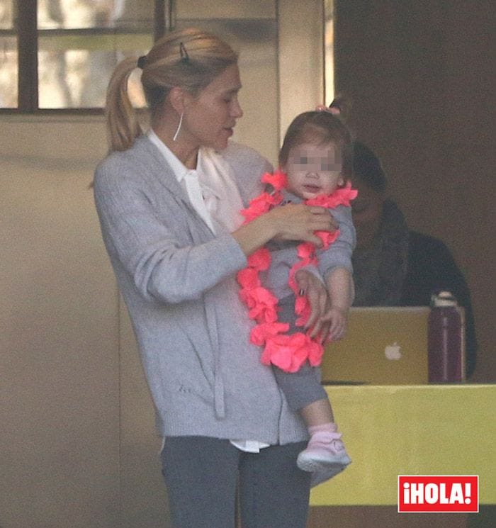 Simeone y Carla Pereyra celebran el primer cumpleaños de su hija Valentina