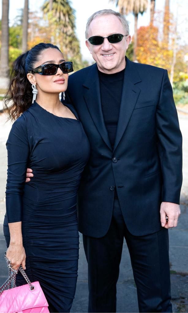 Salma Hayek and Francois Henri-Pinault