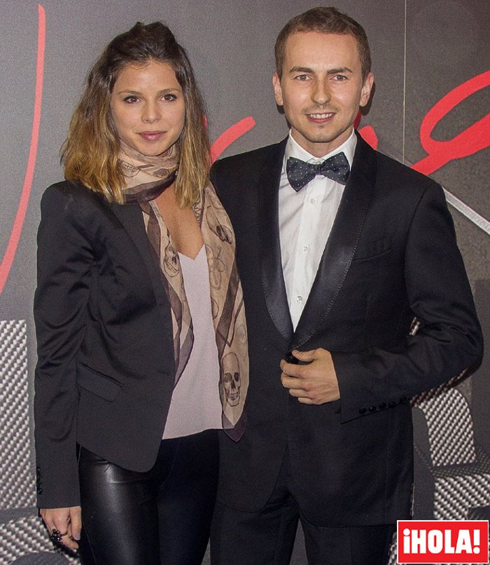 Jorge Lorenzo y Nuria Tomás