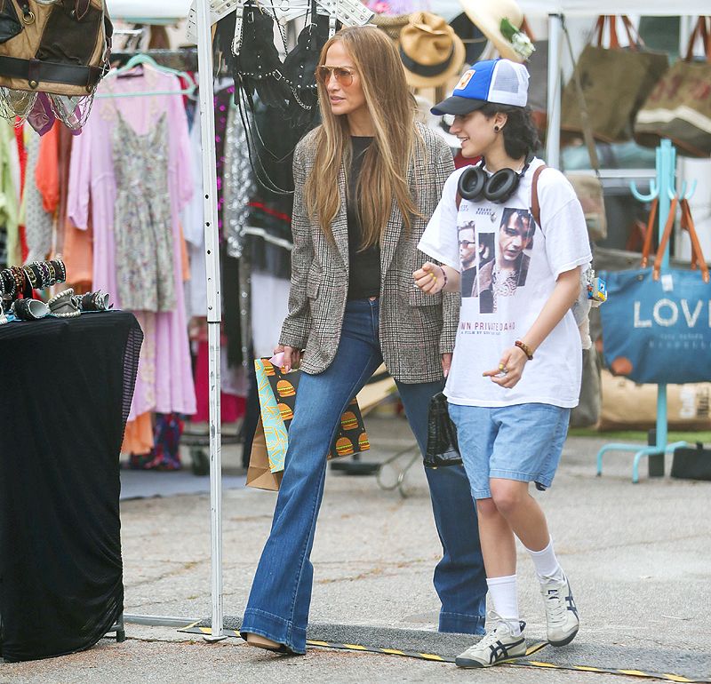 Jennifer Lopez de compras con Emme