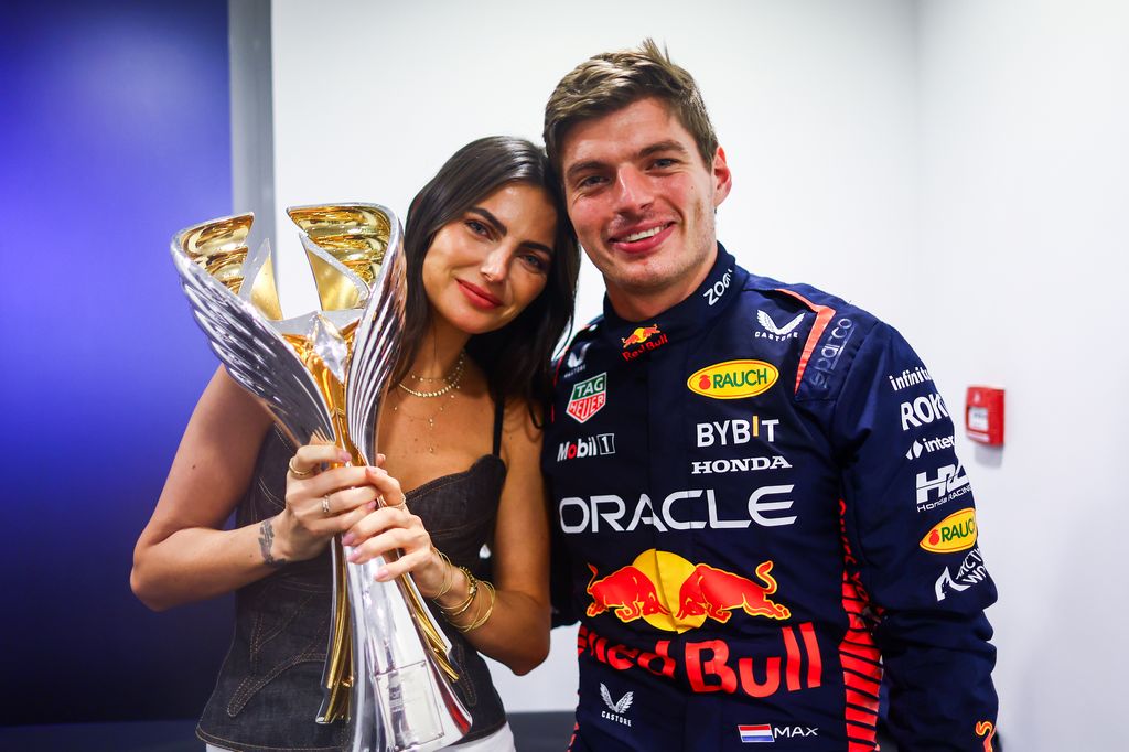 Max Verstappen y Kelly Piquet