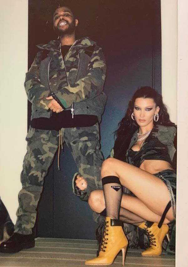 Bella Hadid y The Weeknd