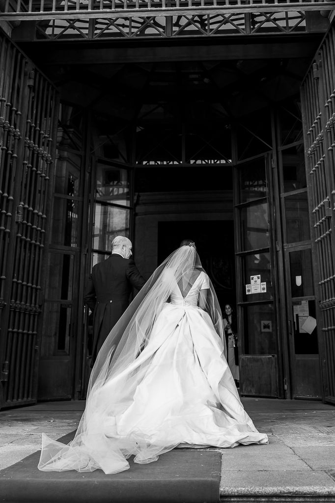 Vestido de novia reciclado Basaldua