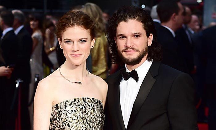 Kit  Harington y Rose Leslie