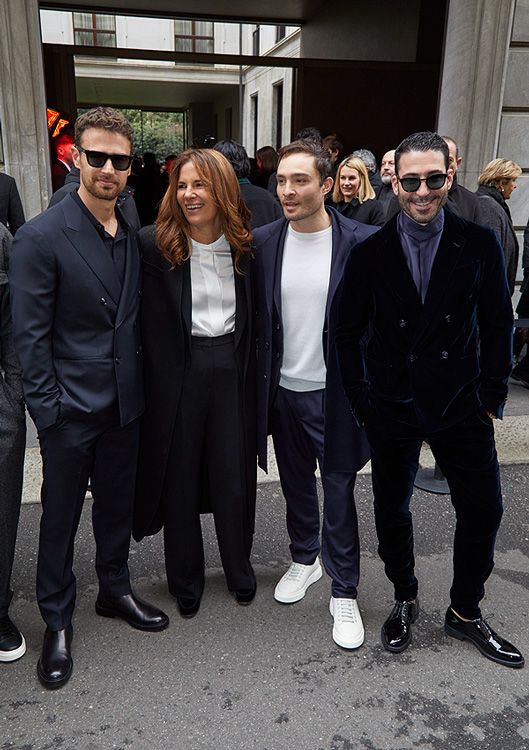 Miguel Ángel Silvestre, Theo James y Ed Westwick 