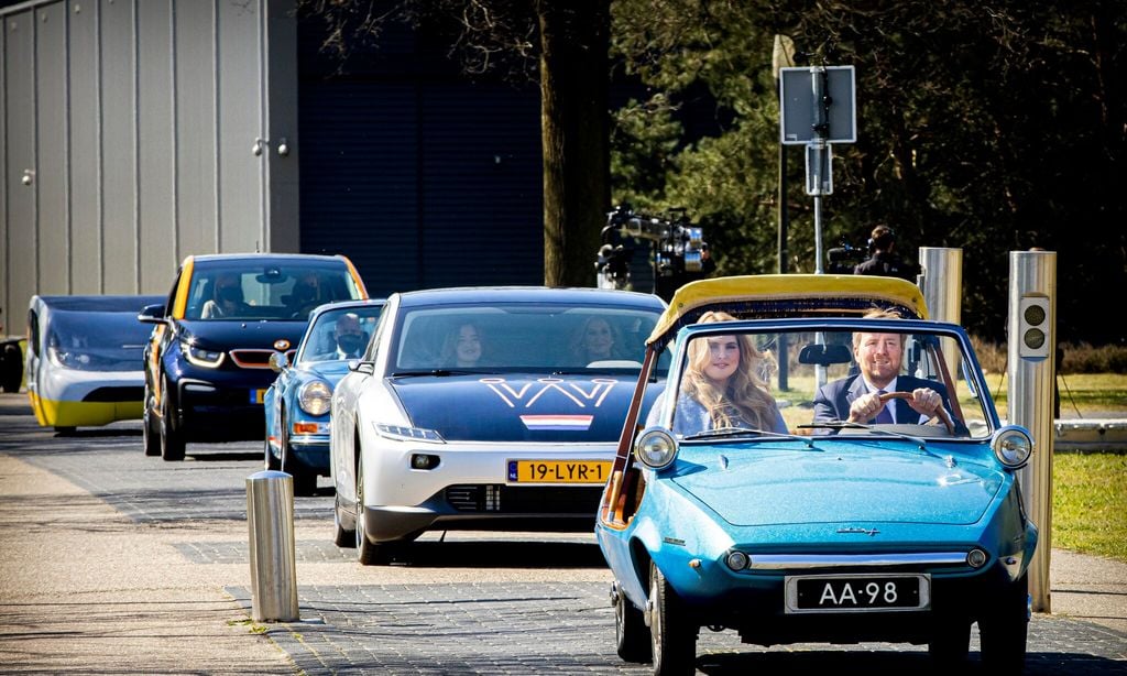 King Willem-Alexander Of The Netherlands And Queen Maxima Attend The Digital Kingsday Celebration In Eindhoven