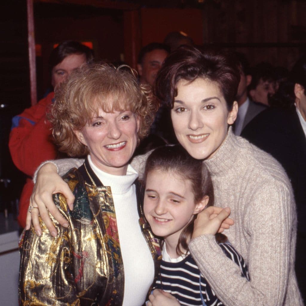 Céline Dion y su hermana Claudette