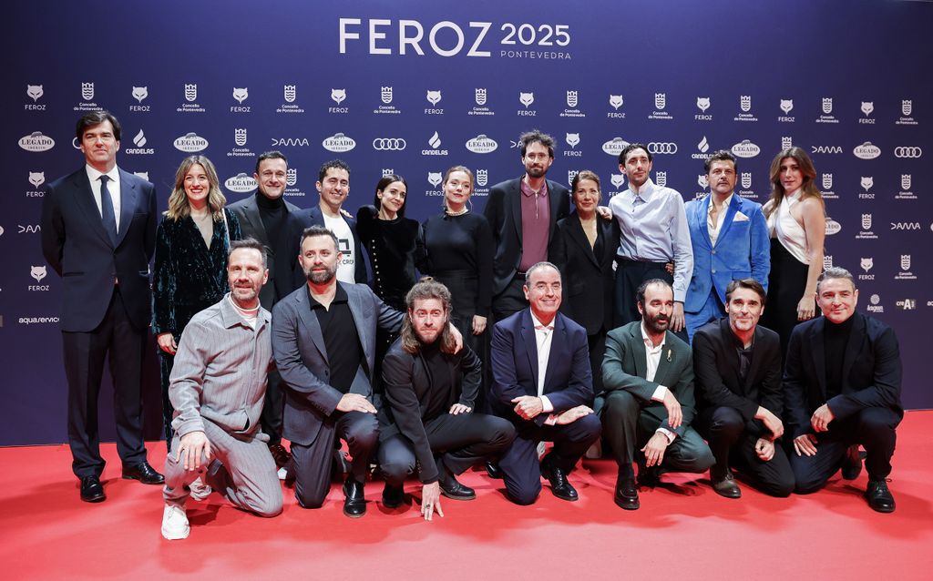 Macarena García y Enric Auquer. Premios Feroz