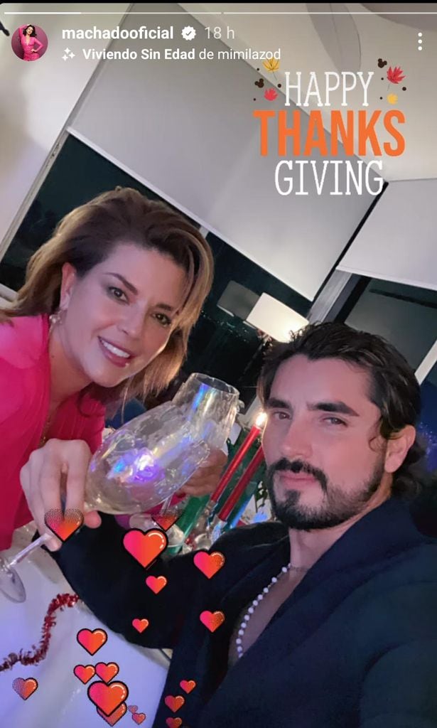 Alicia Machado y Christian Estrada