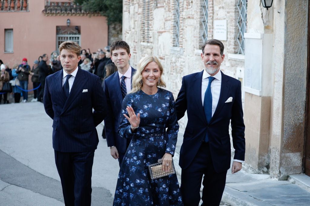 Invitados a la boda de Nicolás de Grecia y Chrysi Vardinogianni