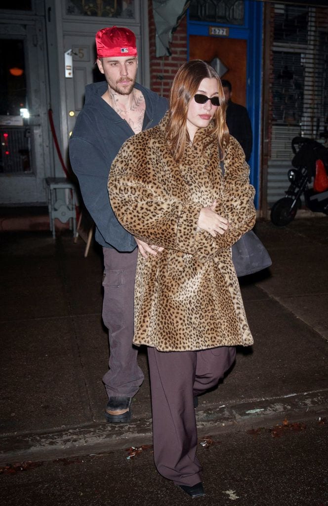 Justin Bieber y Hailey Bieber en las calles de Nueva York