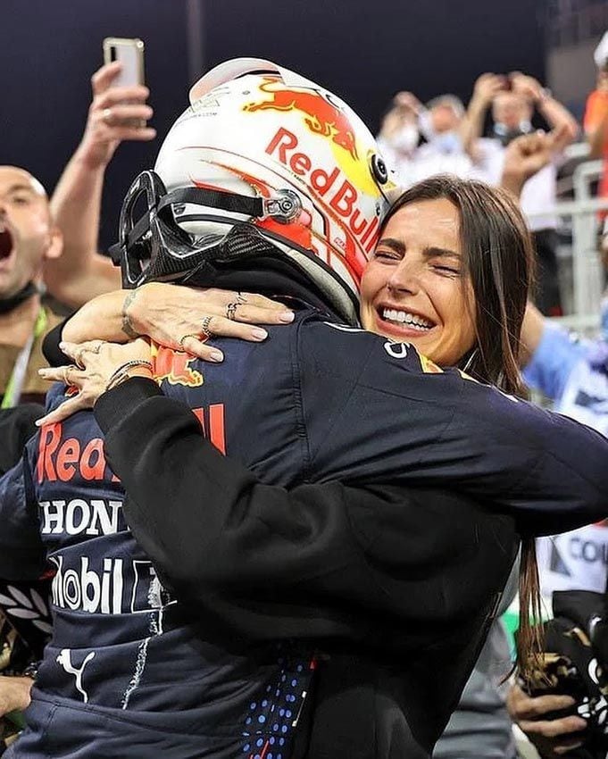 Kelly Piquet y Max Verstappen