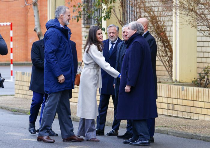 Los Reyes viajan hasta León para conocer el mejor colegio de España