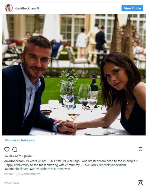 David y Victoria Beckham