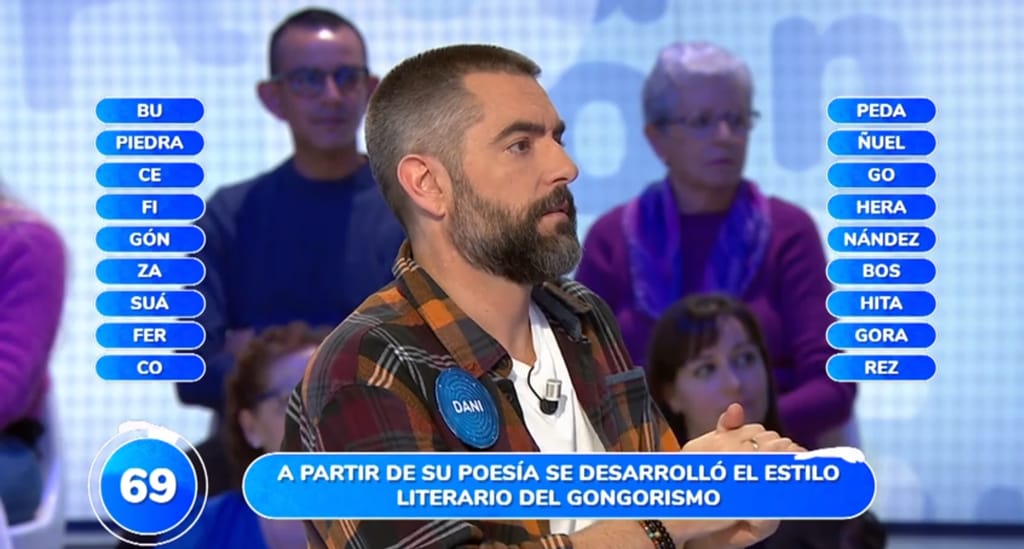 Dani Mateo en Pasapalabra