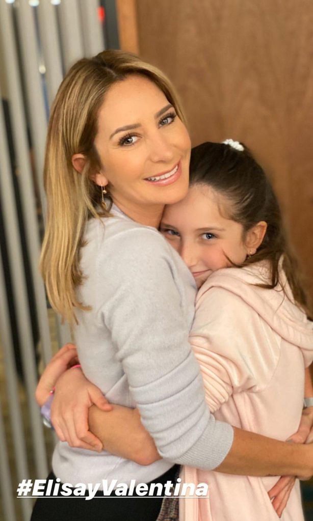 Geraldine Bazán y su hija Elissa