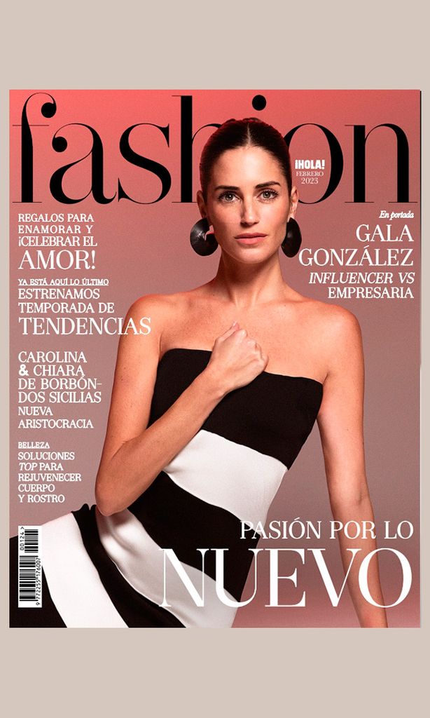 Gala González en la portada de FASHION