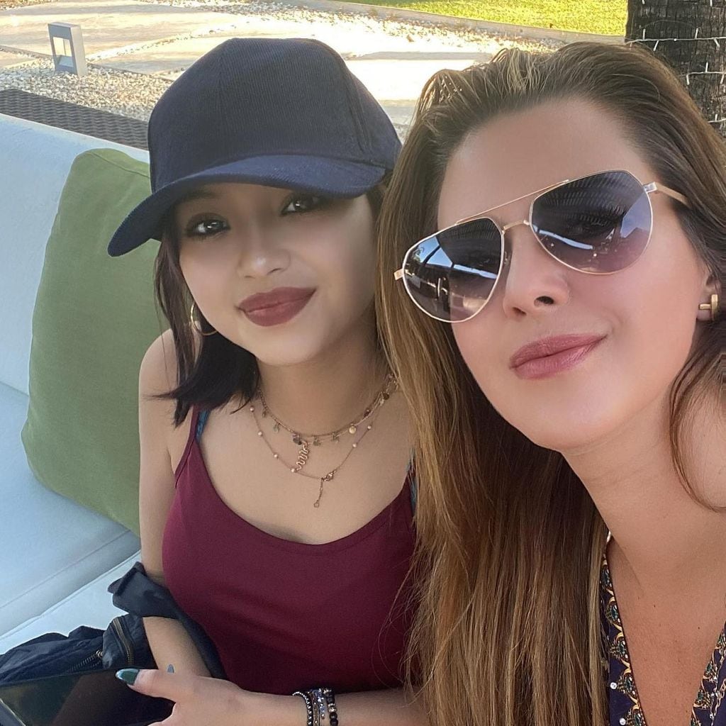 Alicia Machado y su hija, Dinorah