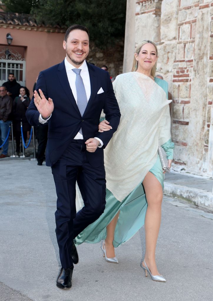 BODA DEL PRÍNCIPE NIKOLAOS DE GRECIA Y DINAMARCA Y CHRYSI VARDINOYANNIS EN LA IGLESIA DE SAN NIKOLAOS RANGAVAS EN PLAKA