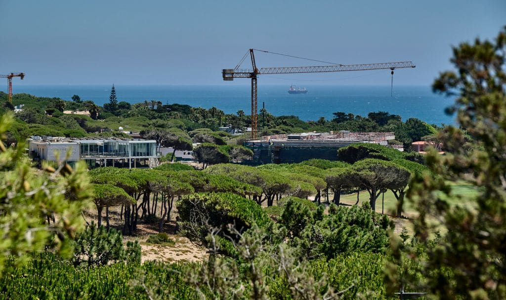 Obras de la casa de Cristiano Ronaldo en Cascais