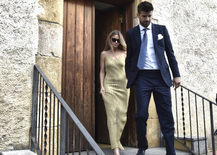 Gerard Piqué y Clara Chía